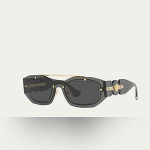VERSACE MEDUSA VE2235 1002/87 SUNGLASSES VERSACE VE 2235 DARK GREY